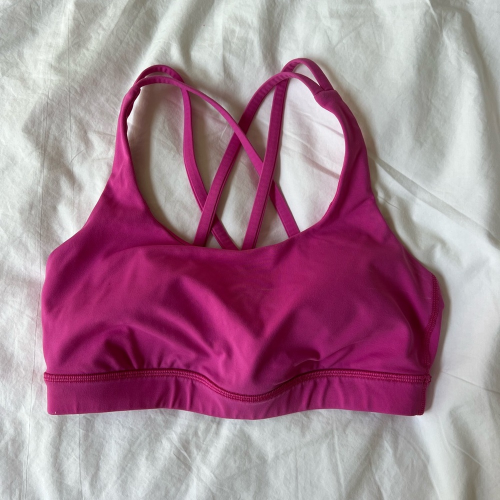 Lululemon Magenta Sports Bra Size 6